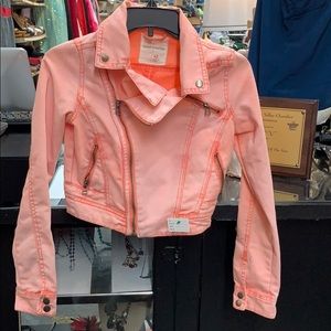 Size XS short cut denim jacket